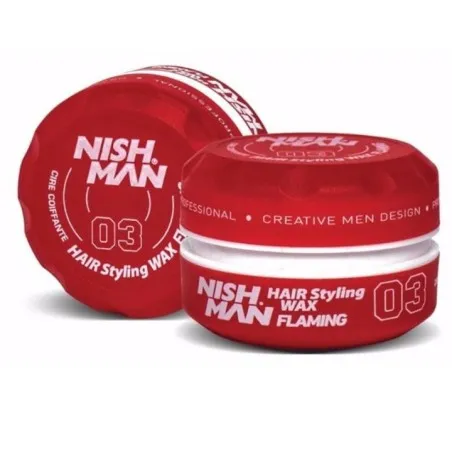 Nishman Flaming Aqua Hair Wax