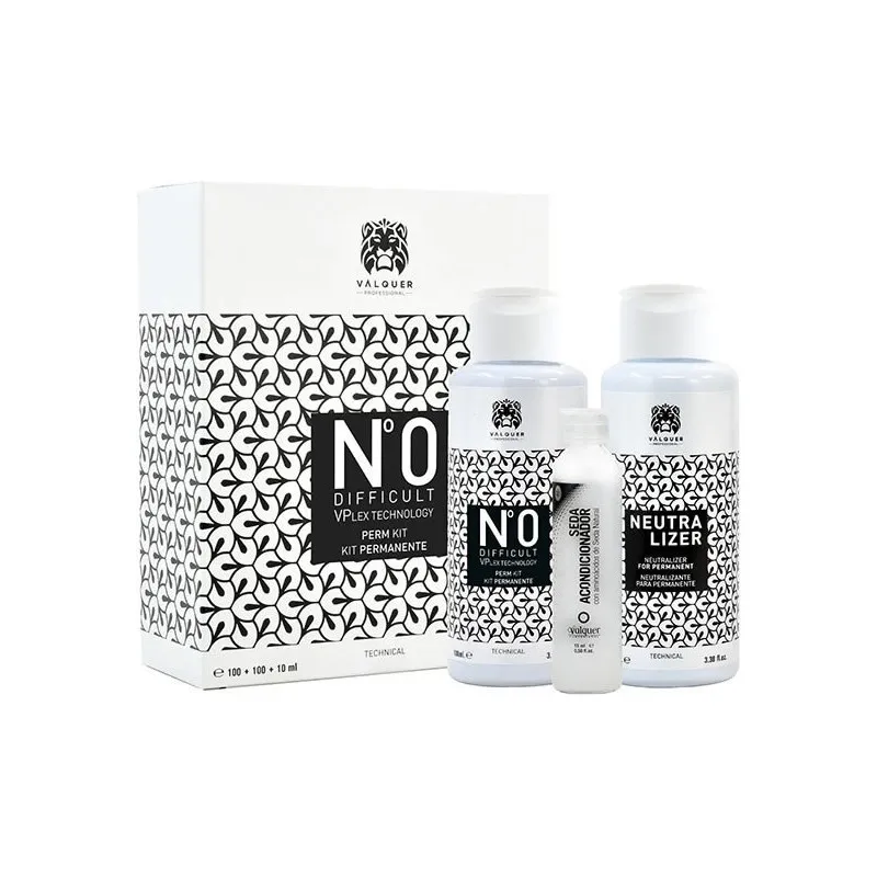 Valquer Difficult Kit Permanente 100ml + 100ml + 10ml | Carpel