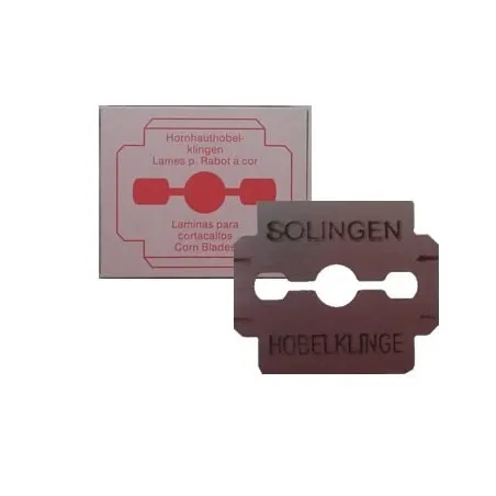 CUCHILLAS CORTAS CALLOS Solingen 10 LAMINAS