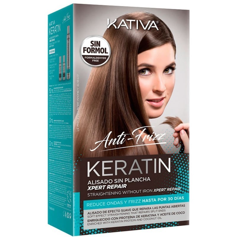 KATIVA KIT ALISADO KERATIN SIN PLANCHA XPERT REPAIR | KATIVA