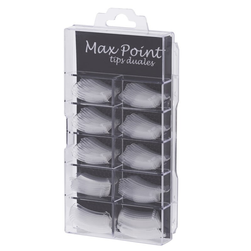 TIPS DUAL Max Point - 100 unid. | Max Point Belleza