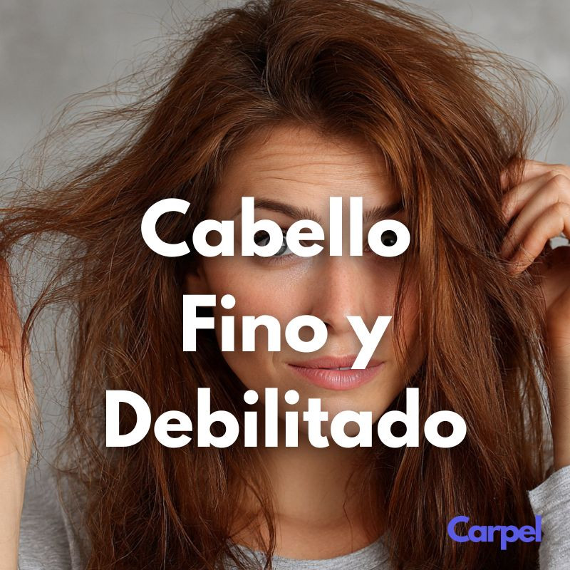 Cabello fino y debilitado