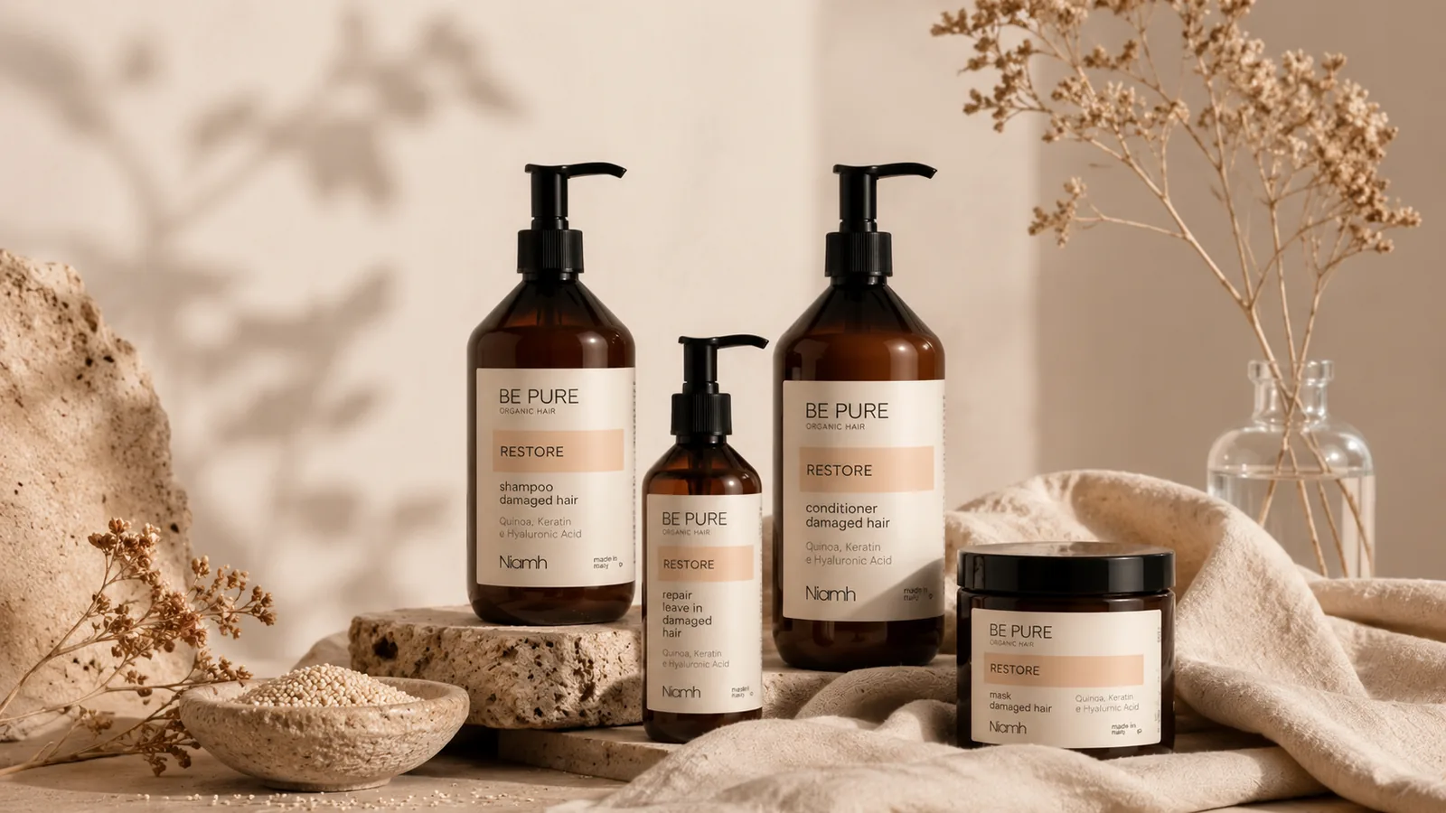 Be Pure Restore y Nourishing