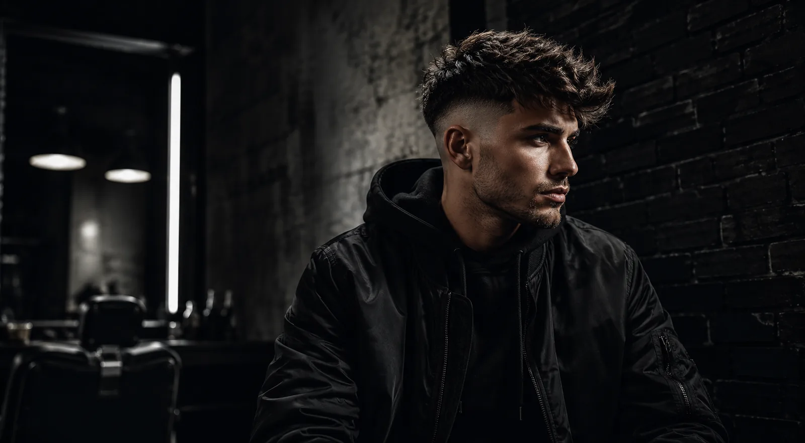NishMan styling masculino barber