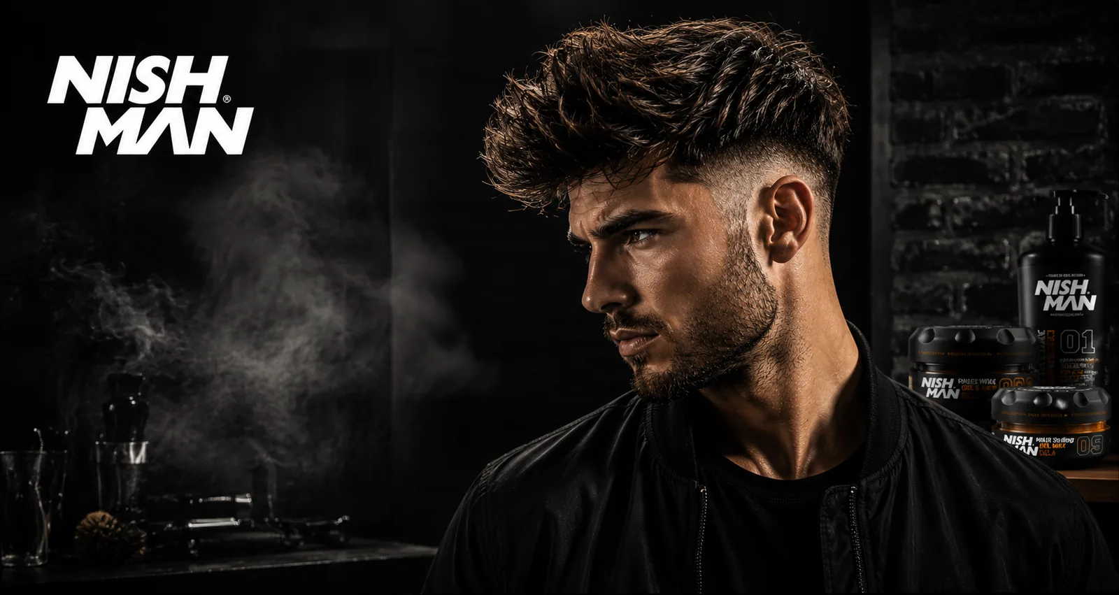NishMan ceras pomadas y grooming masculino profesional