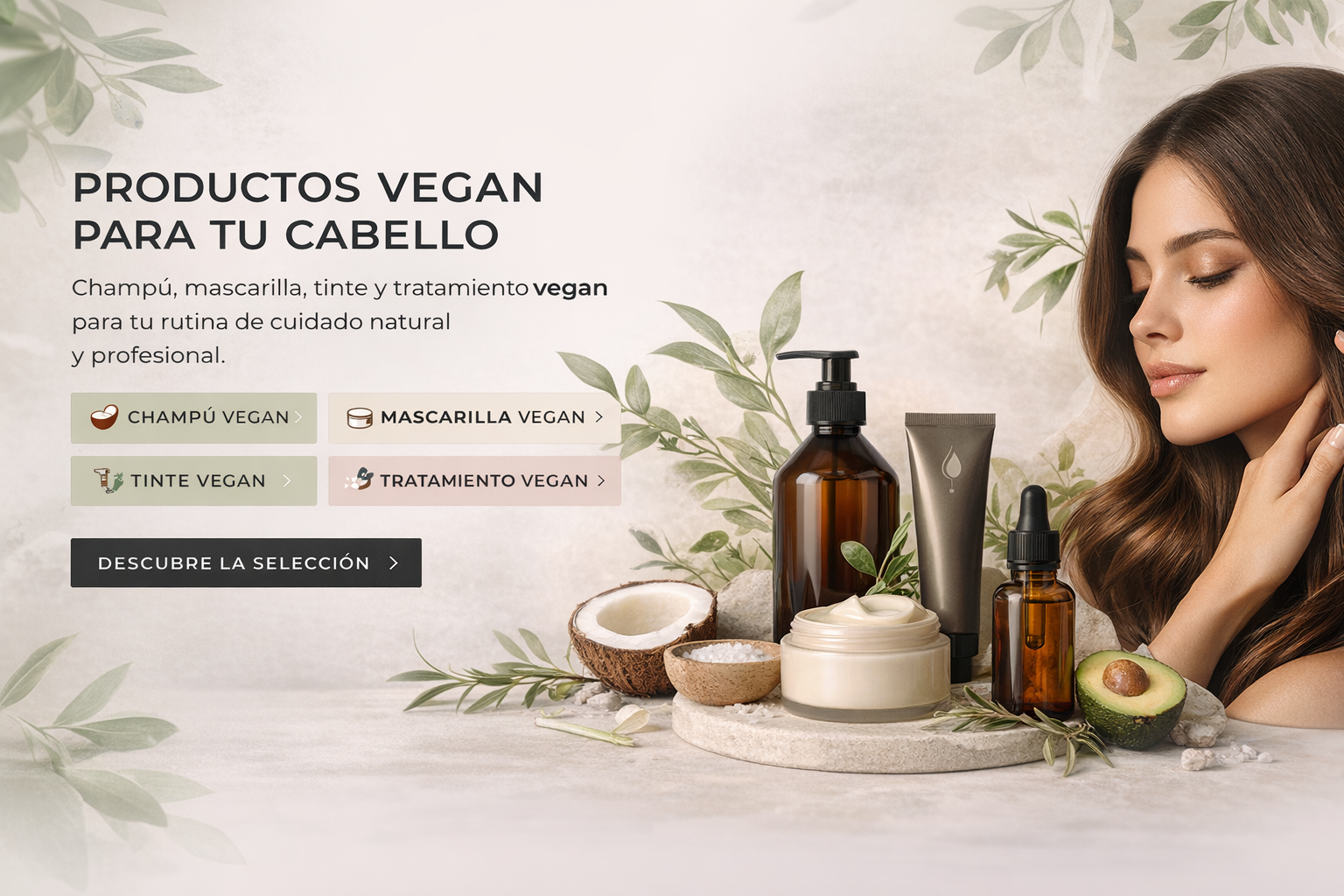Productos para el Cabello Vegan